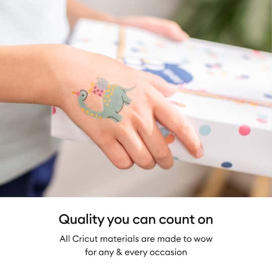 Cricut® 8.5" x 11" Transparent Printable Temporary Tattoo Sheets, 3ct.